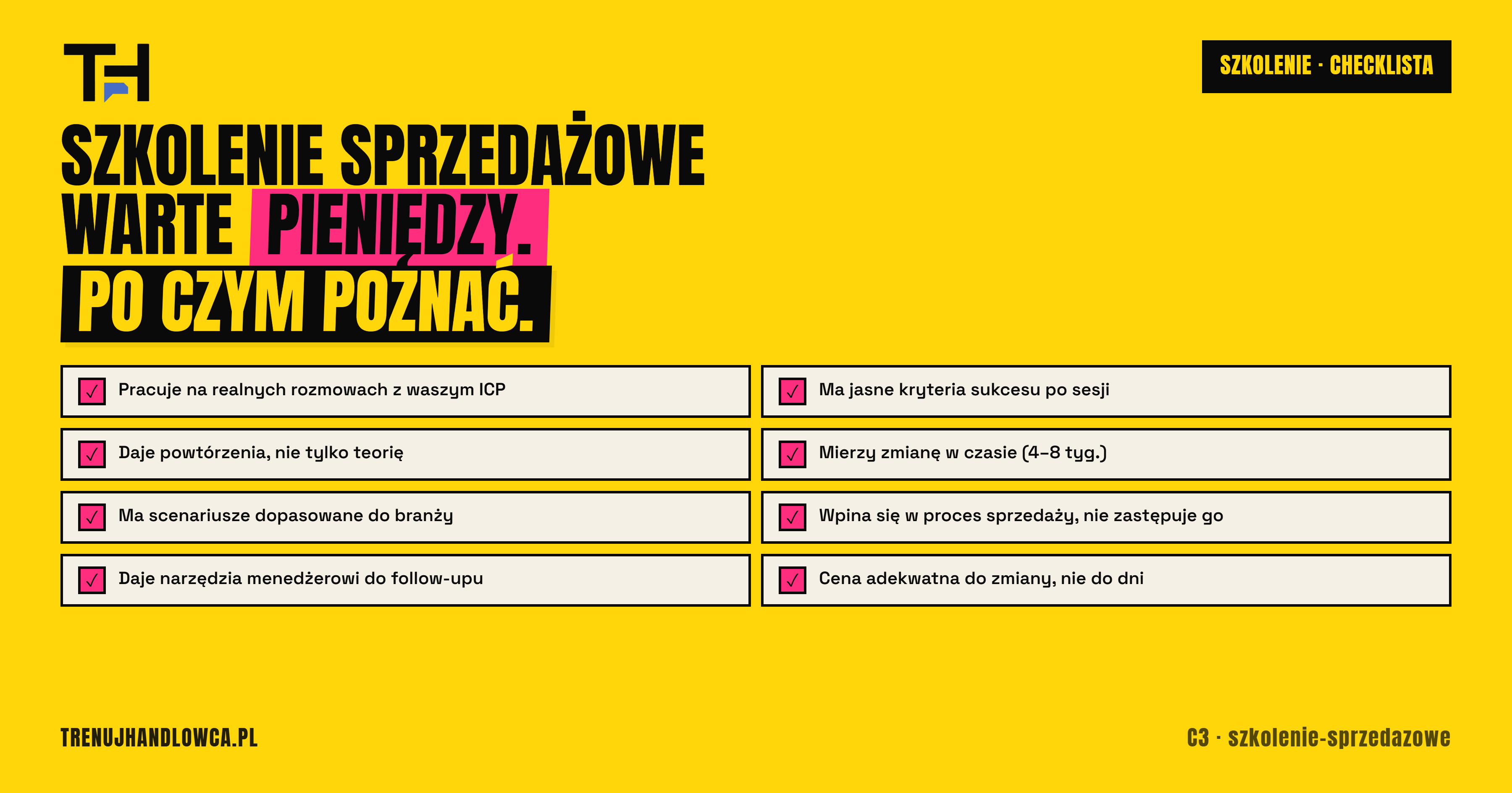 Szkolenie sprzedażowe - jak wybrać, żeby zmieniło wyniki